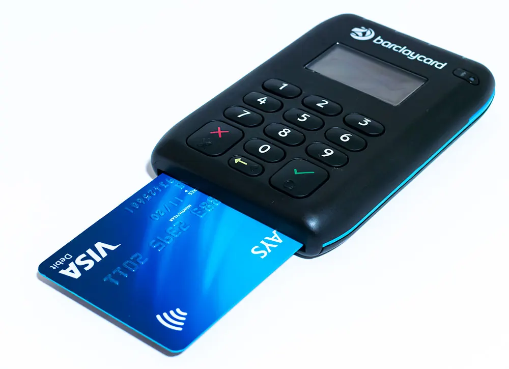 a barclaycard mobile card or contactless reader